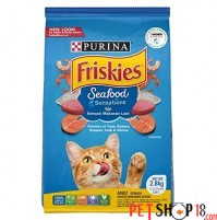Purina Friskies Adult Dry Cat Food Seafood Sensations 2.8 Kg